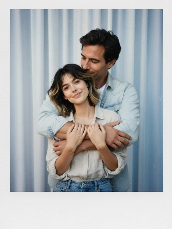 Polaroid Back Hug