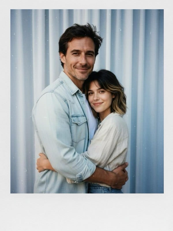 Polaroid Hug